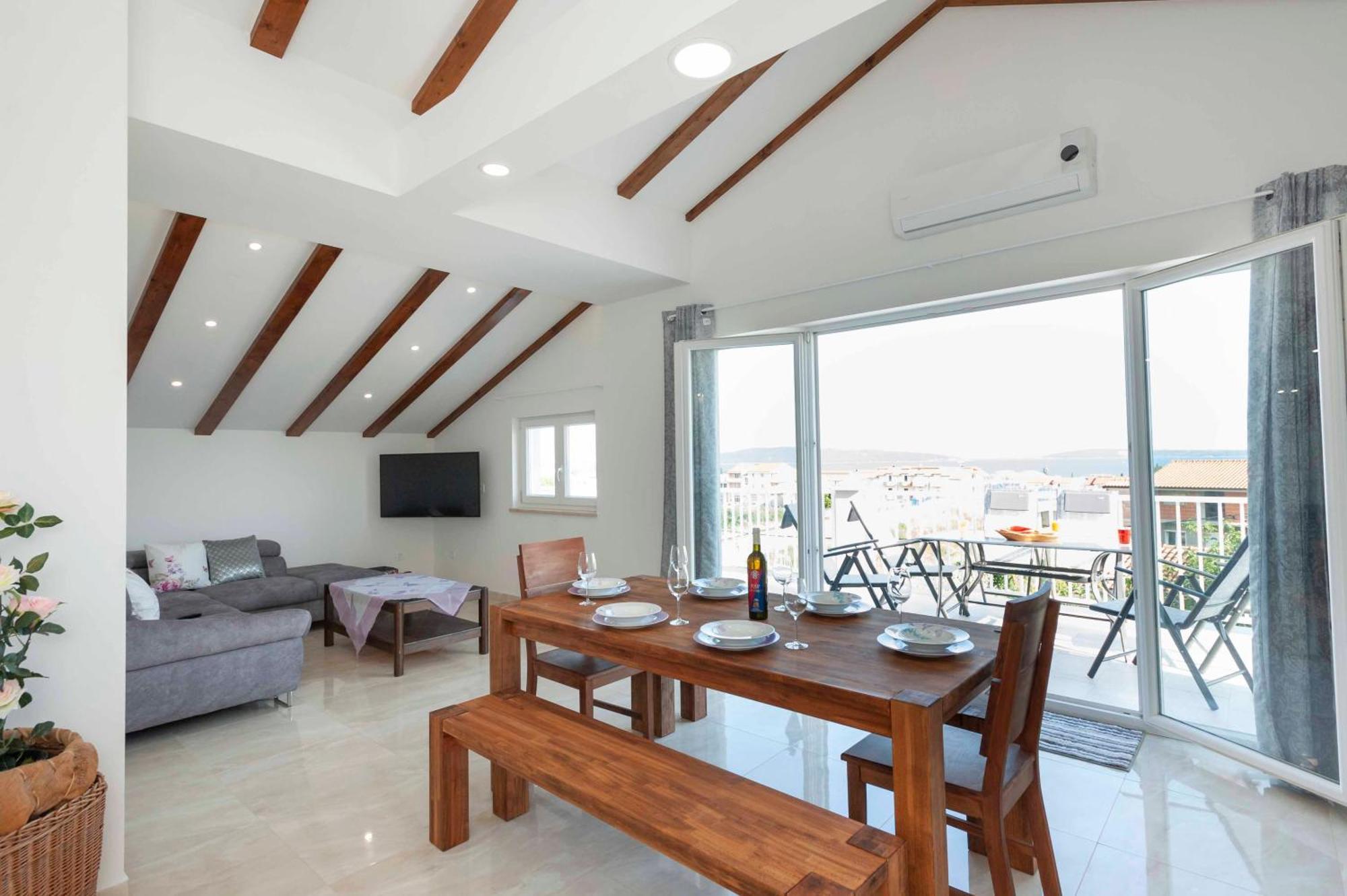 Apartment Sunshine, Sunrise, Sunset Kastela Luaran gambar